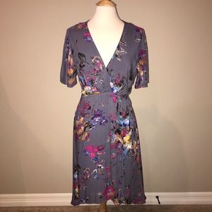 Jodifl Floral Wrap Dress Size Large